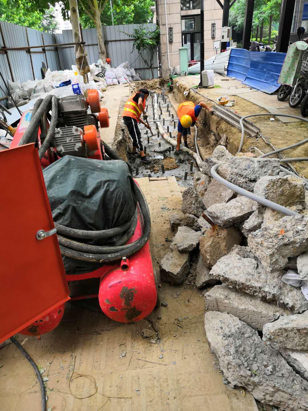 金川地基加固解决房子的地基下沉问题